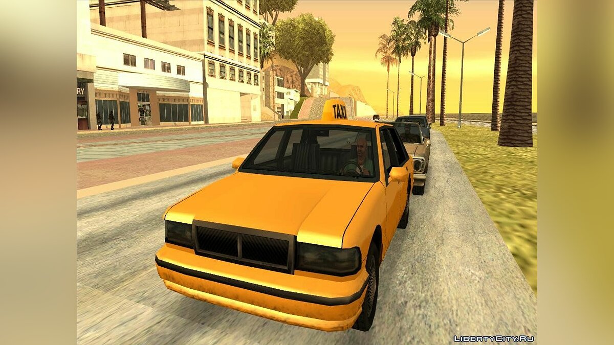 Скачать Real taxi mod v2.0 для GTA San Andreas