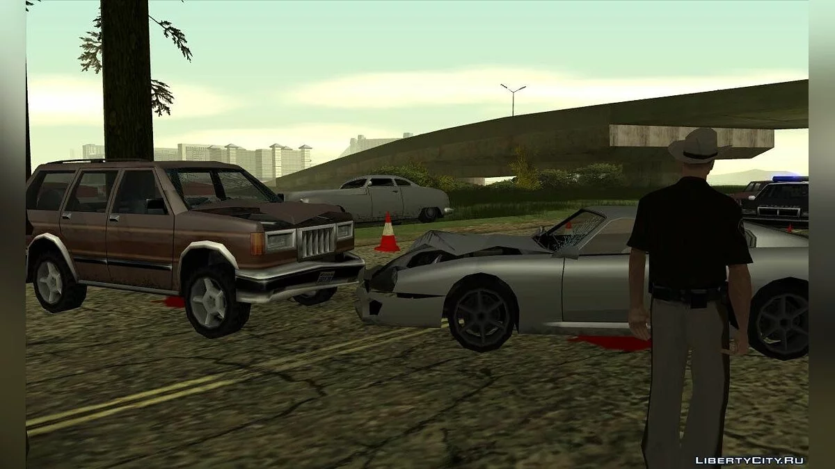 Аварии на дорогах / GTA San Andreas