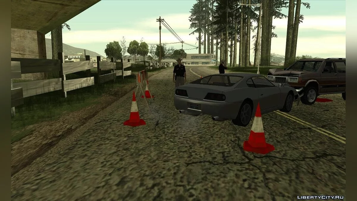 Аварии на дорогах / GTA San Andreas