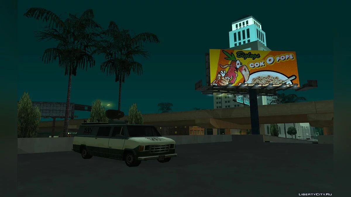 Автобусы и такси на вокзале / GTA San Andreas