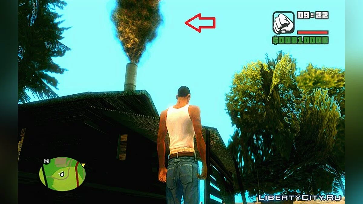 House in the farm 1.0 / GTA San Andreas