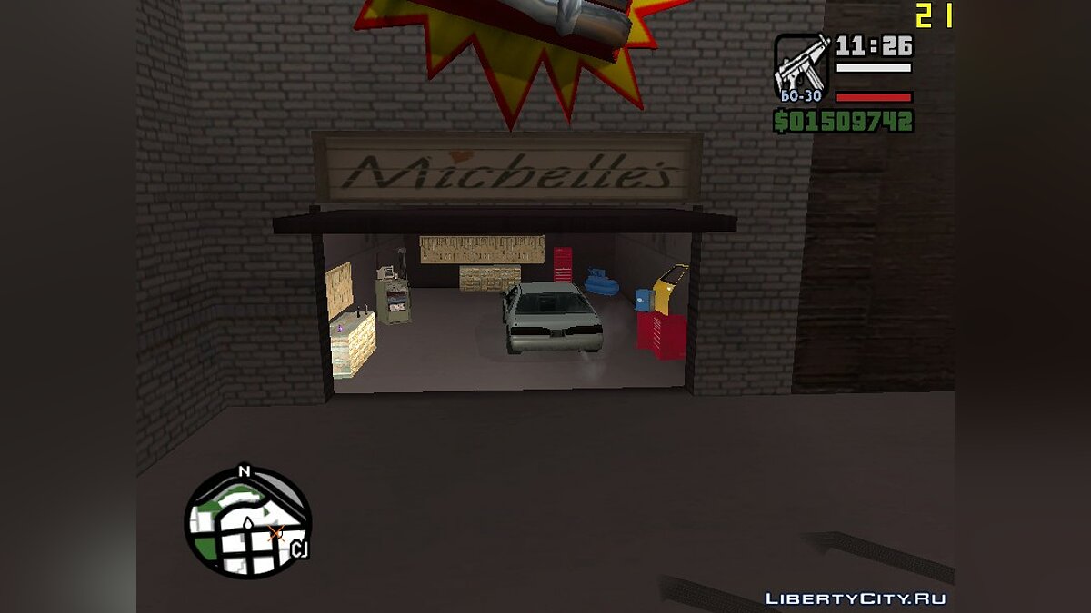 Скачать Новые гаражи для GTA San Andreas