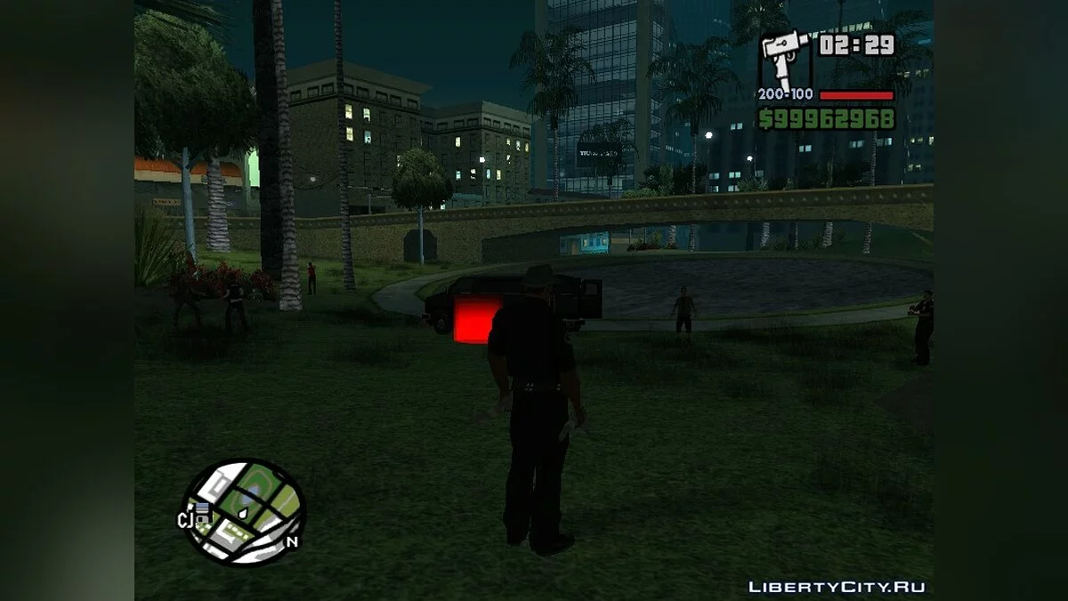 Вечеринка в Глен парке v 1.0 / GTA San Andreas