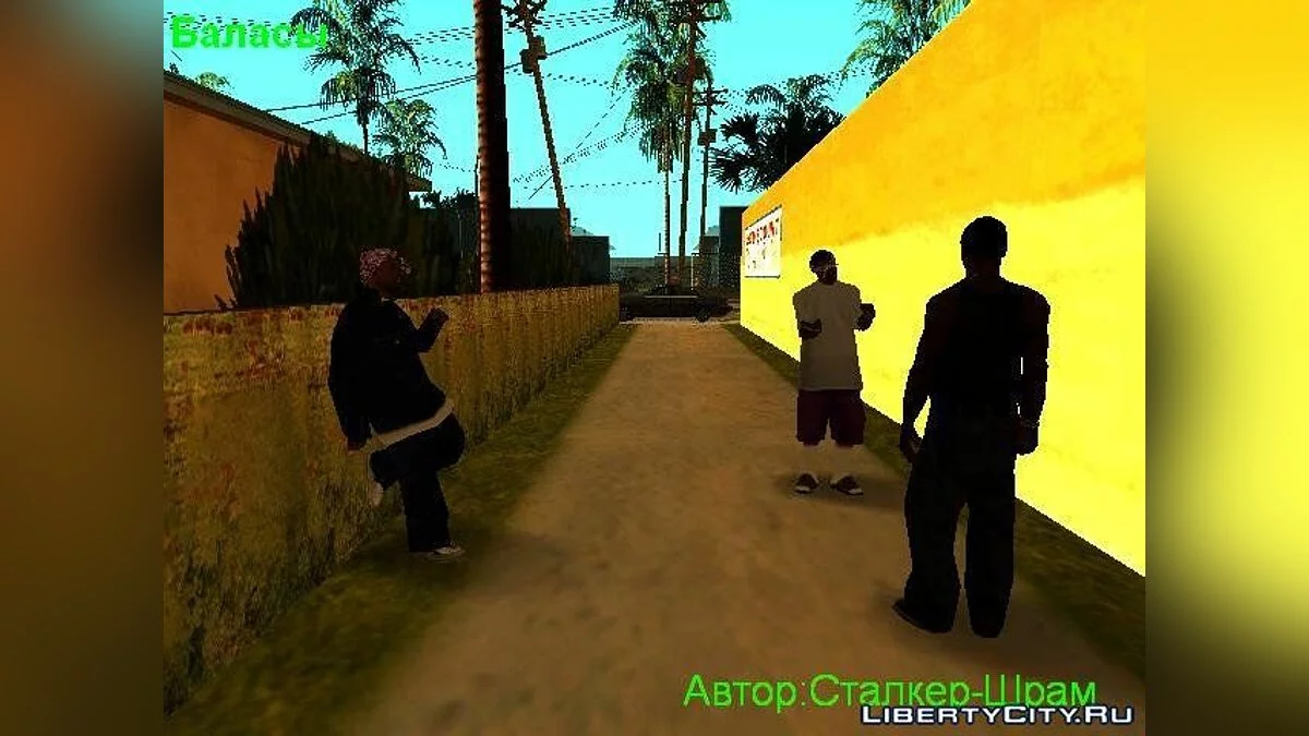 Баласы в переулке / GTA San Andreas