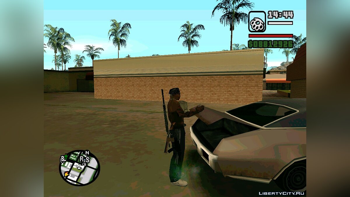 Скачать Открывать багажник и капот вручную для GTA San Andreas