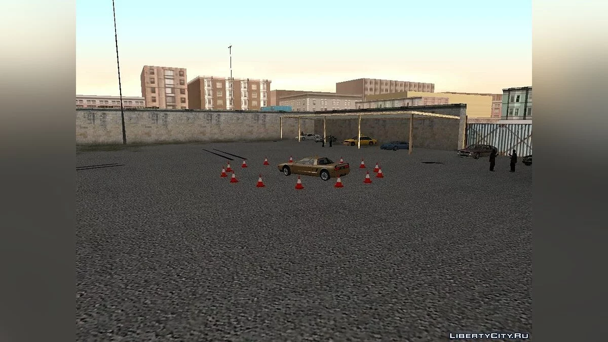 Реалистичная автошкола v1.0 / GTA San Andreas
