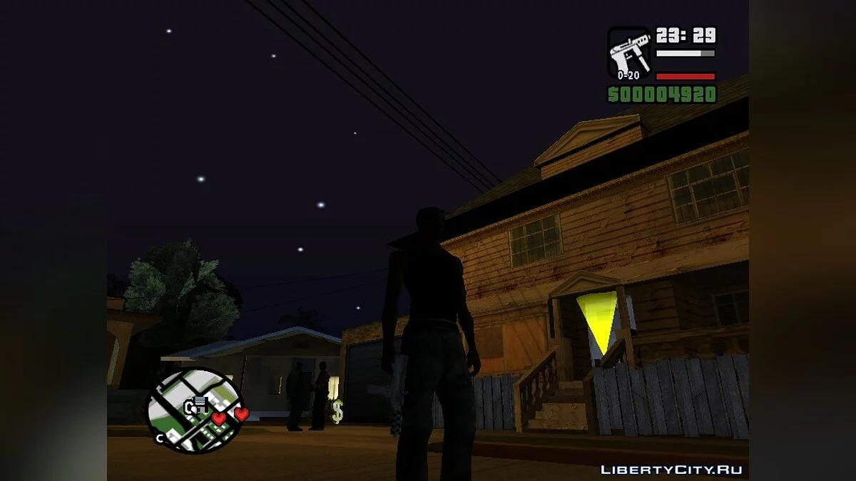 Включать и выключать вражеские территории / GTA San Andreas