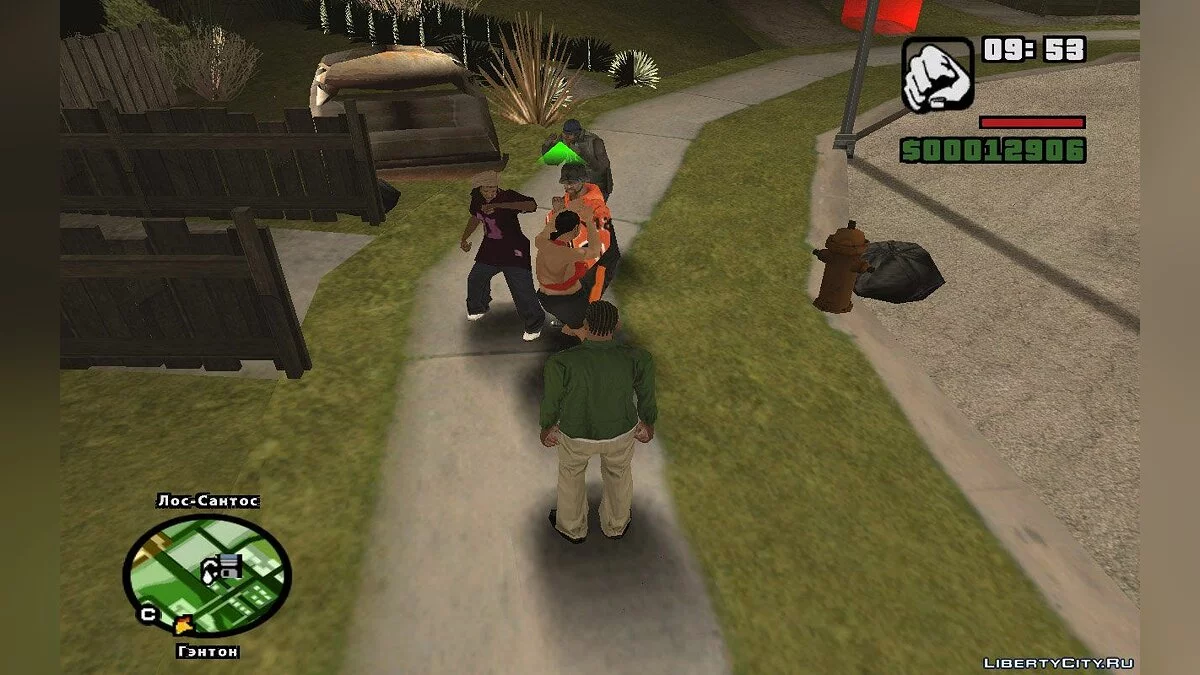 Любого в группу игрока 3.0 / GTA San Andreas