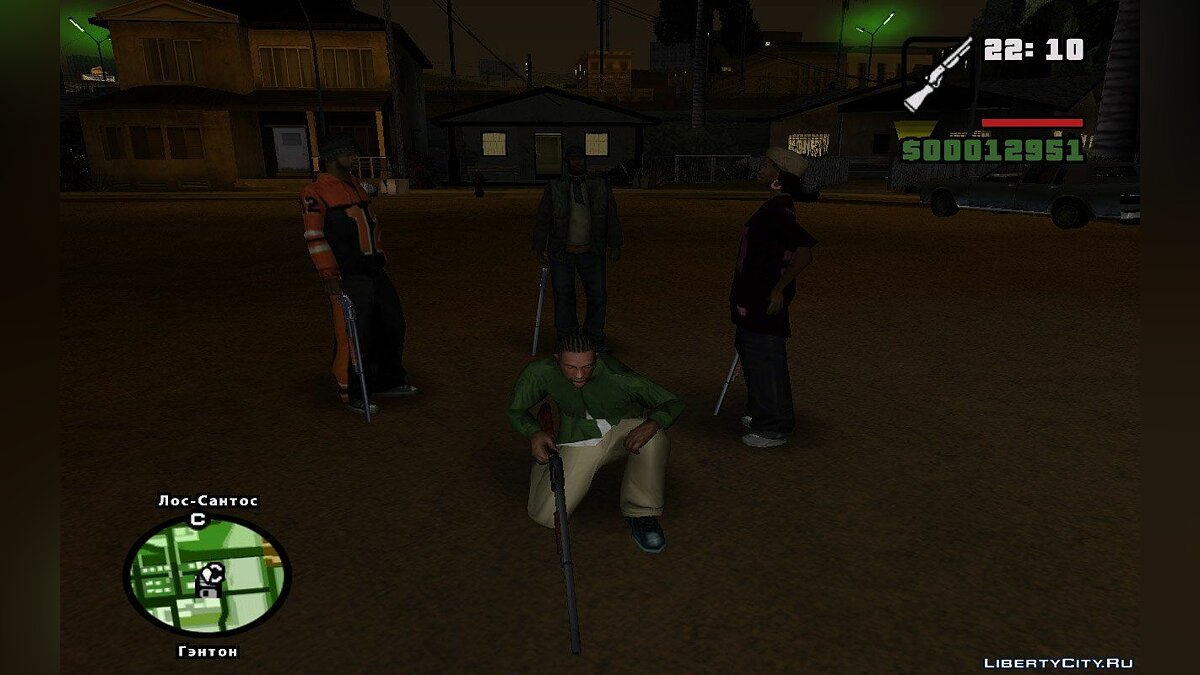 Скачать Любого в группу игрока 3.0 для GTA San Andreas