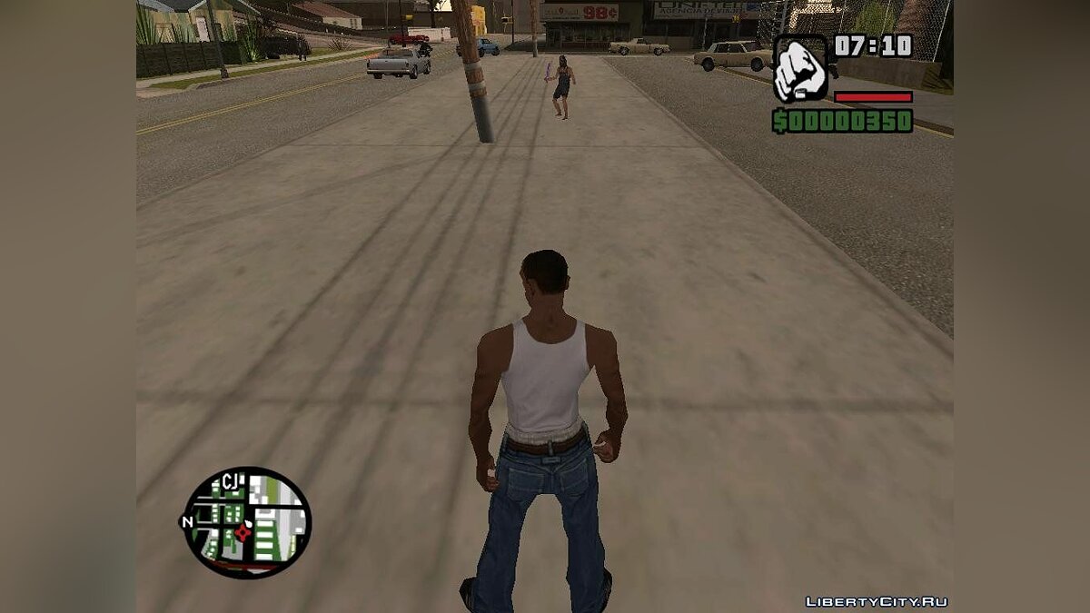 Скачать Неадекватный пед для GTA San Andreas