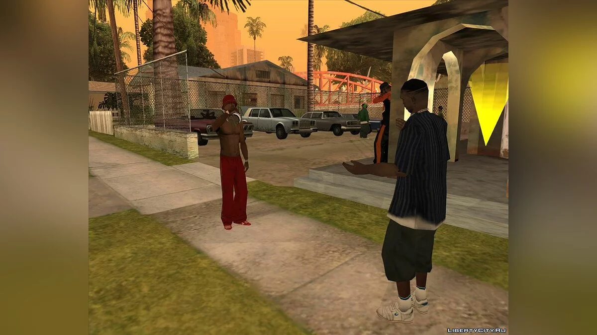 Братки у бара v3 / GTA San Andreas