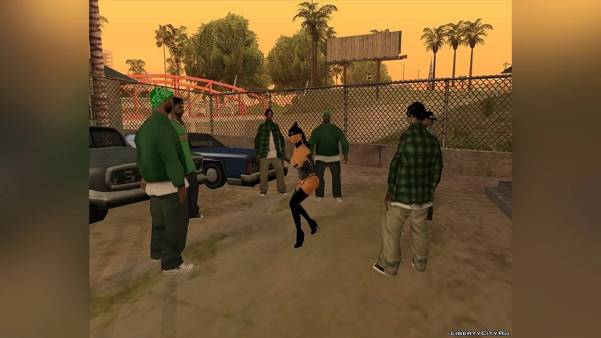 Братки у бара v3 / GTA San Andreas