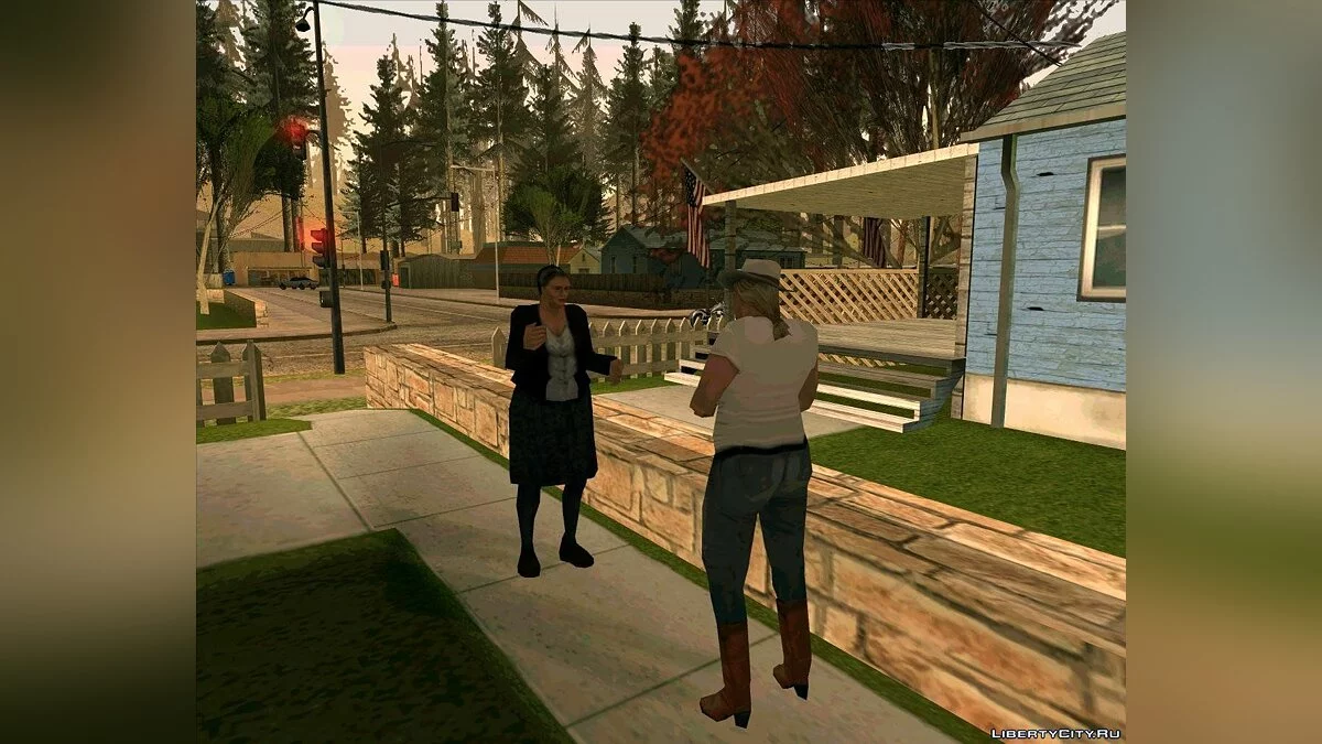 Оживлённый Энджел Пайн v3 / GTA San Andreas