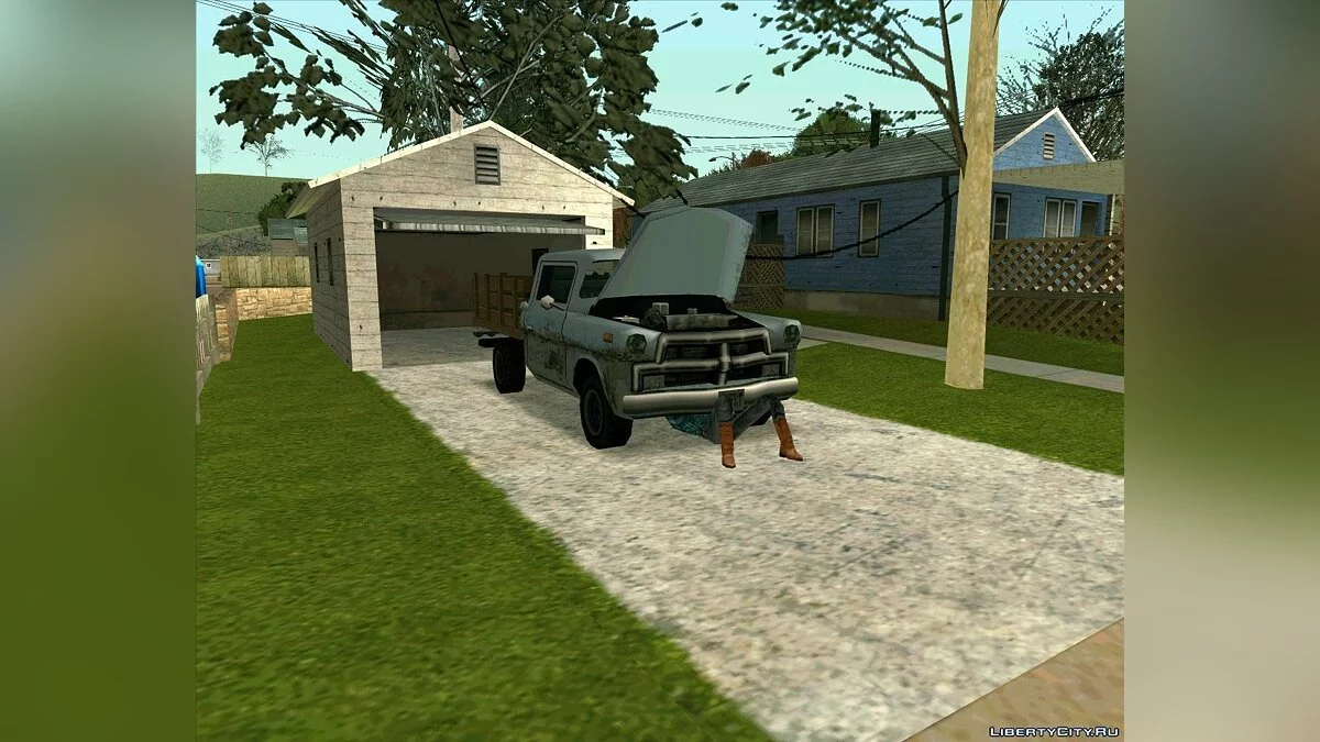 Оживлённый Энджел Пайн v3 / GTA San Andreas