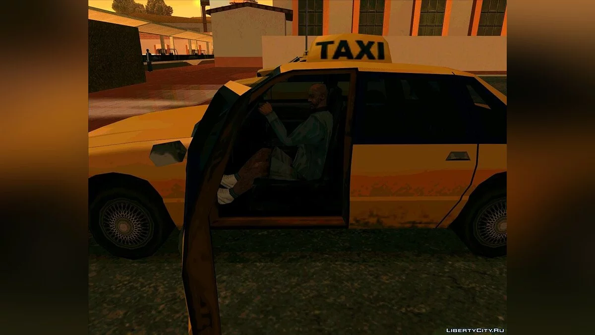 Оживлённый железнодорожный вокзал в Лос Сантосе / GTA San Andreas