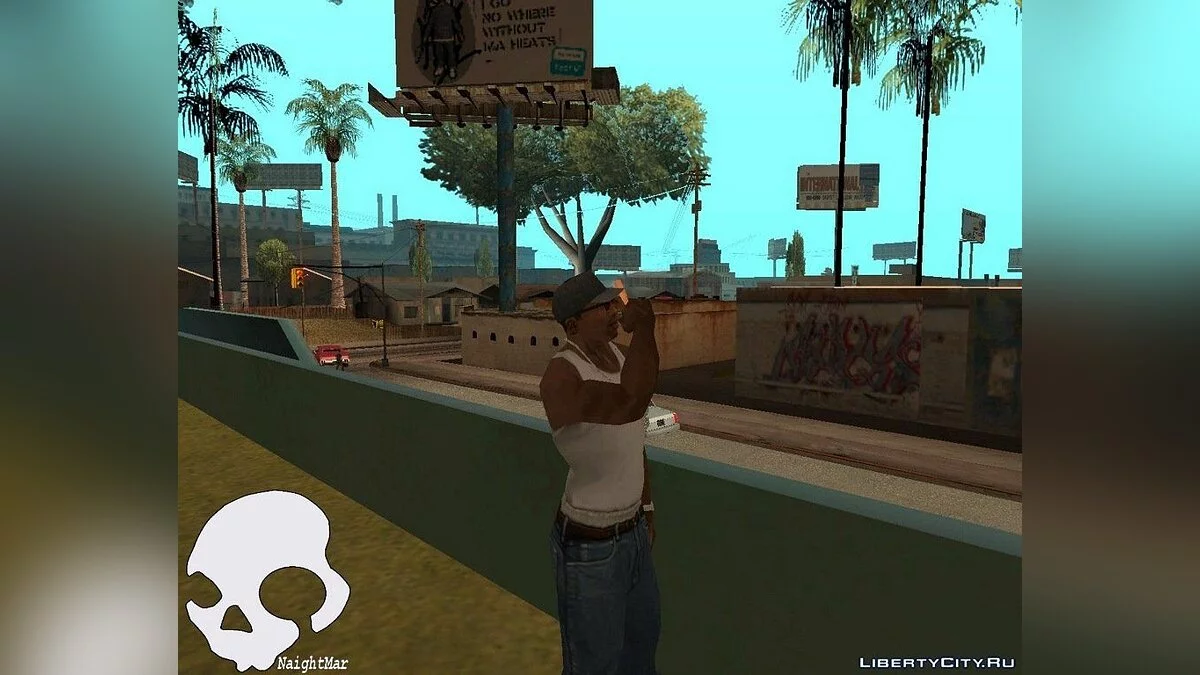Smoking-smoking / GTA San Andreas