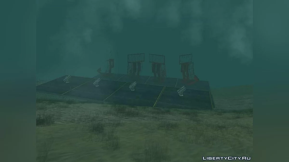 Базы на берегу / GTA San Andreas