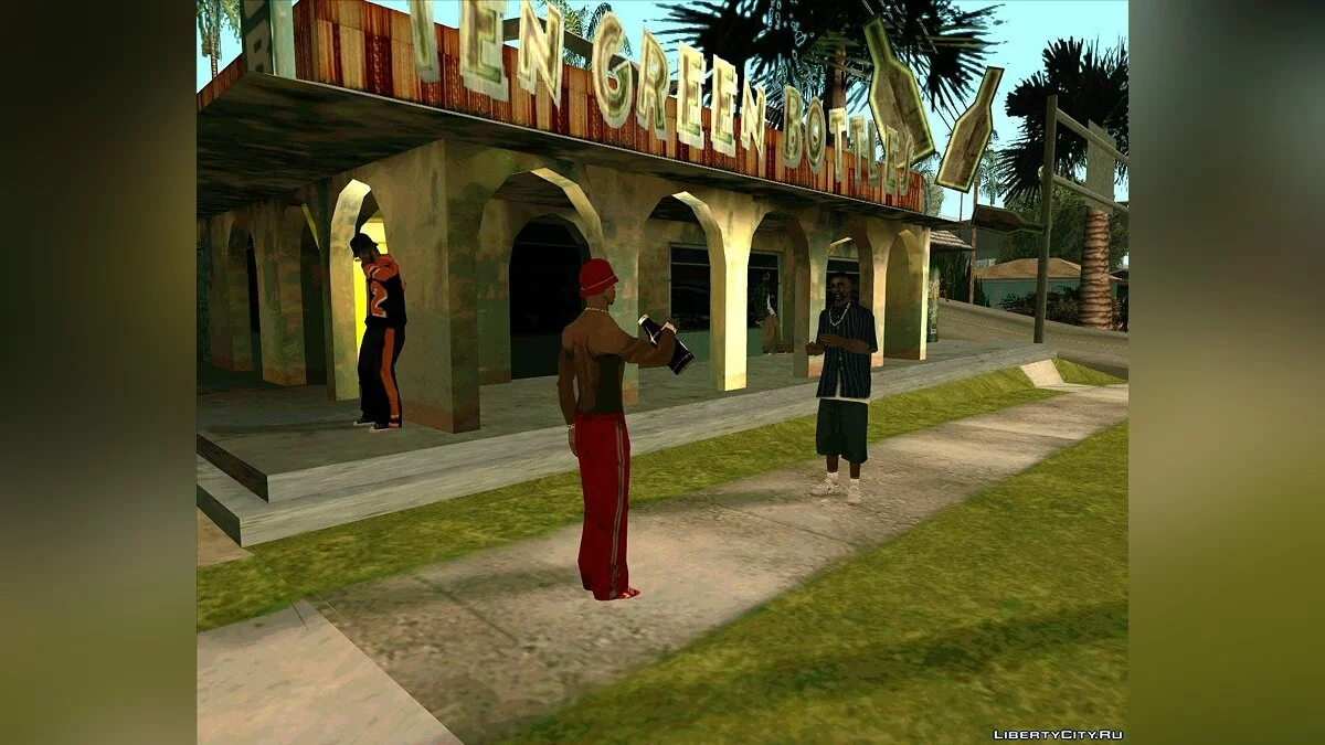 Братки у бара v4 / GTA San Andreas