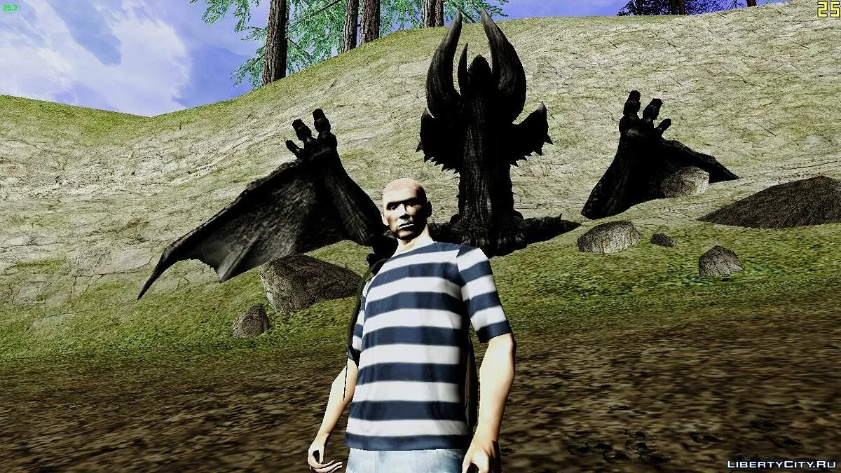 North Rock Hidden Dragon / GTA San Andreas