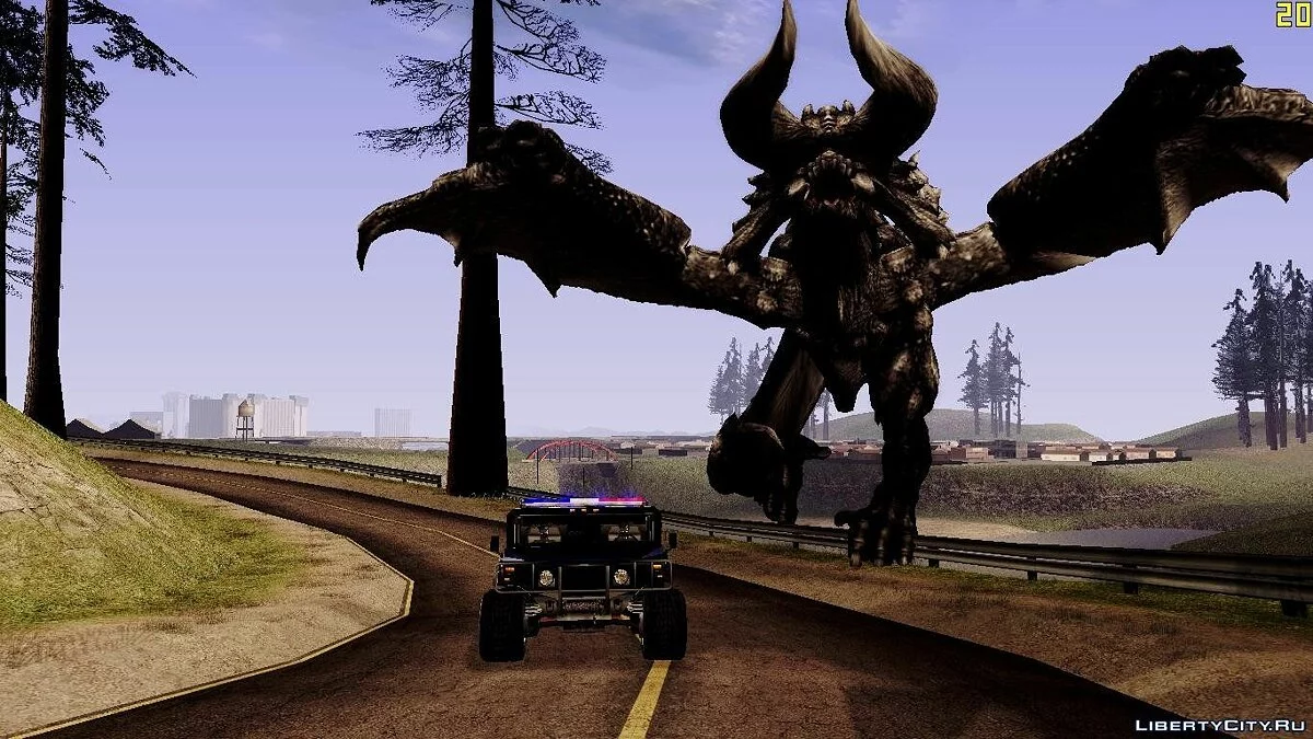 North Rock Hidden Dragon / GTA San Andreas