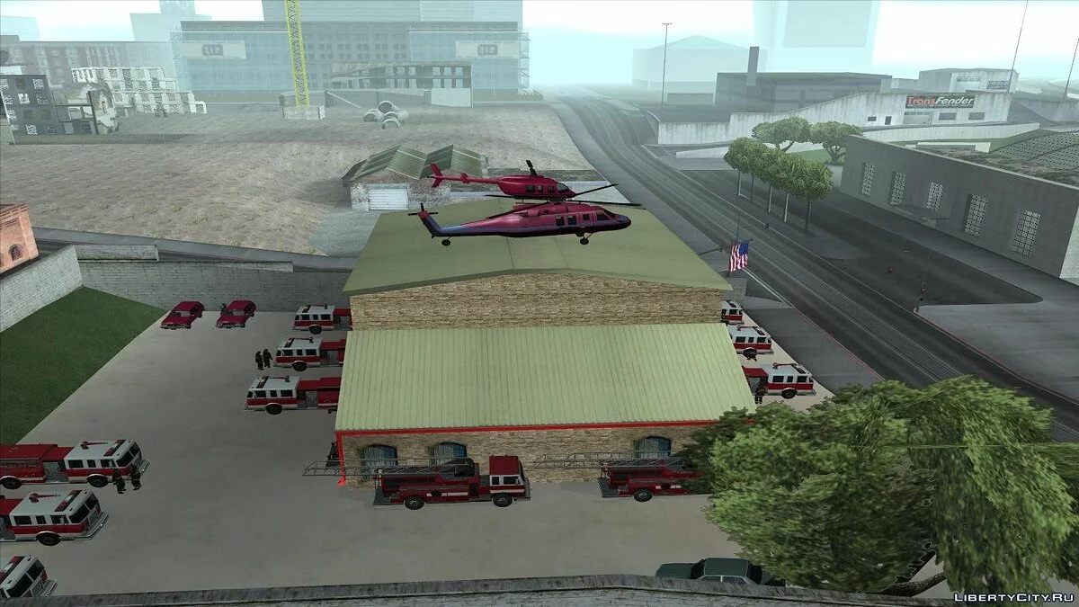 Оживление пожарной части в Сан-Фиерро Final V 1.5 / GTA San Andreas