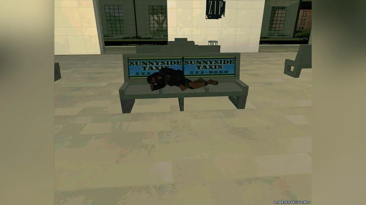 Оживлённый железнодорожный вокзал в Сан Фиерро / GTA San Andreas