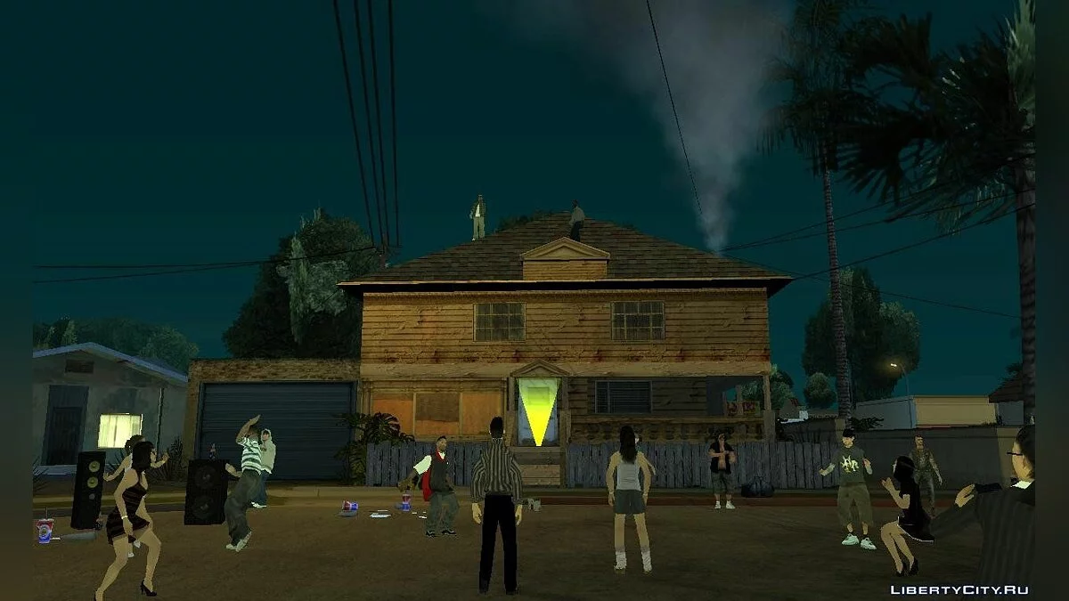 Проект Х на Grove Street / GTA San Andreas