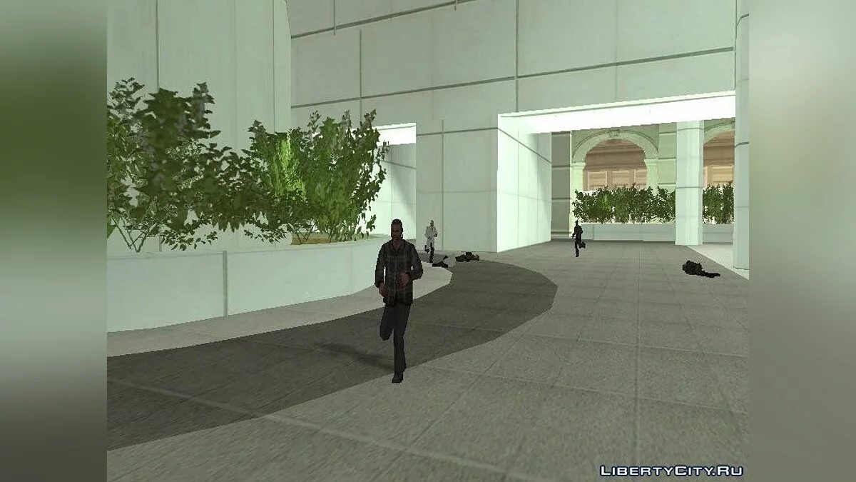 Вход в здание Zombotech 2V / GTA San Andreas