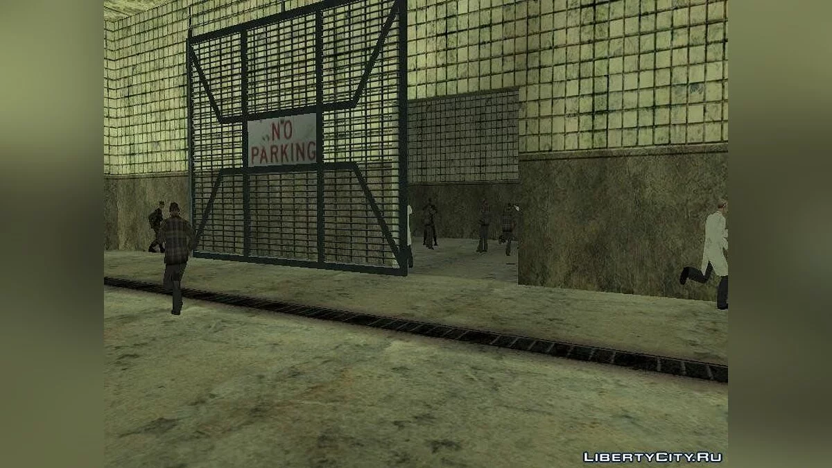 Вход в здание Zombotech 2V / GTA San Andreas