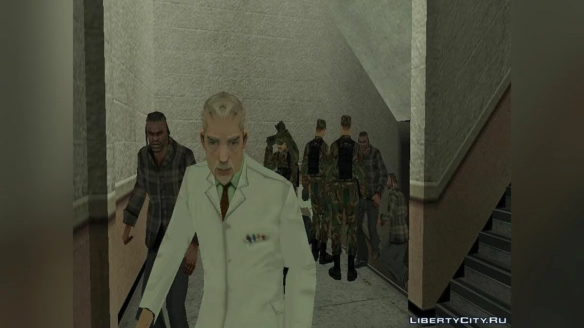 Вход в здание Zombotech (третья версия) / GTA San Andreas