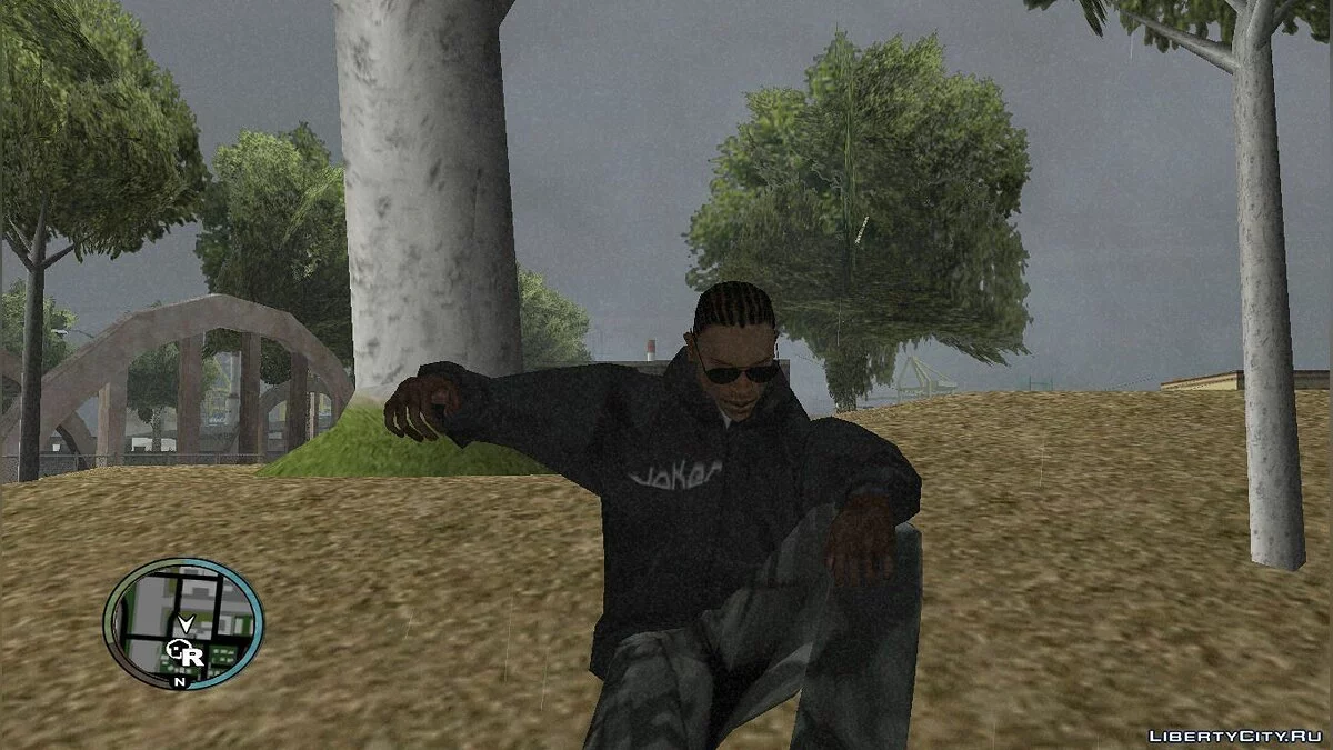 GTAIV HUD Для широких экранов (16:9) Final Version / GTA San Andreas
