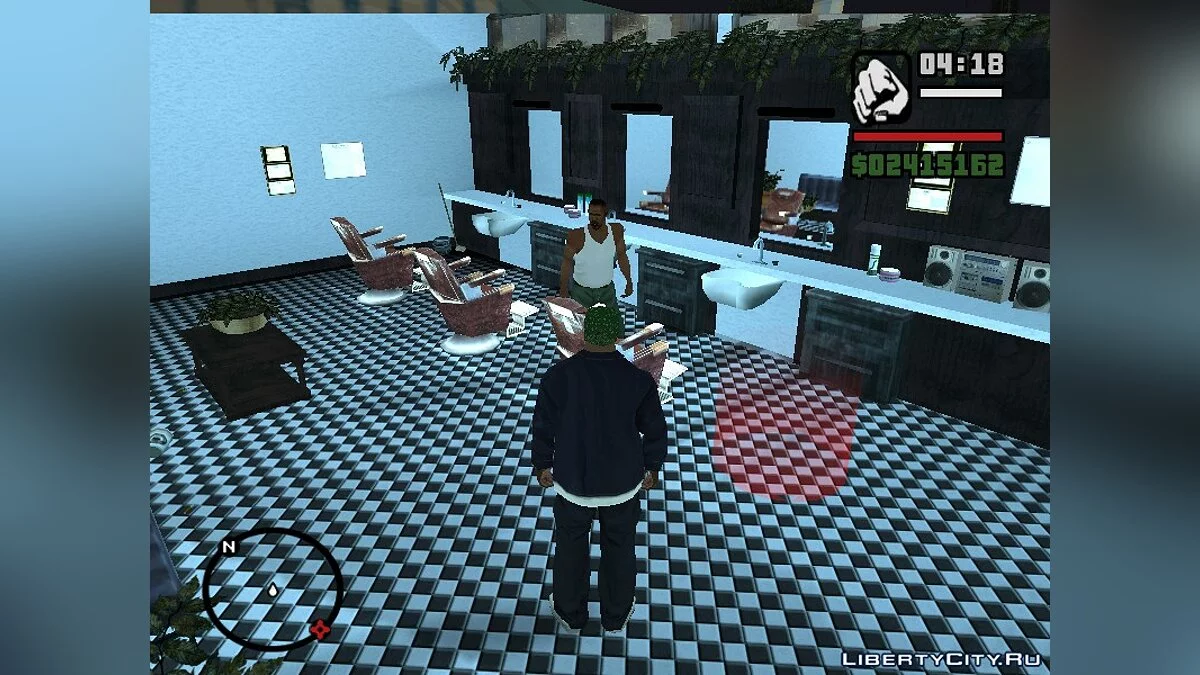 Новая парикмахерская / GTA San Andreas