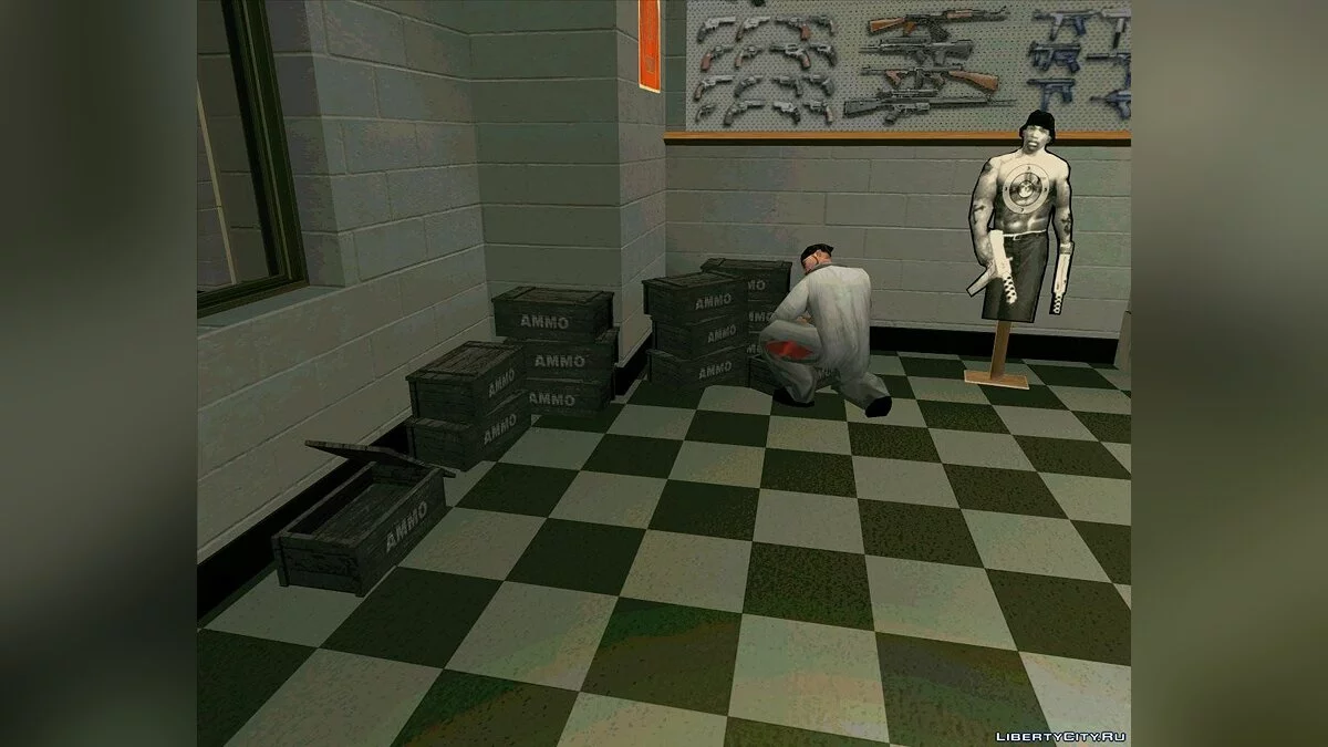 Оживлённый магазин Ammu-Nation v2 / GTA San Andreas