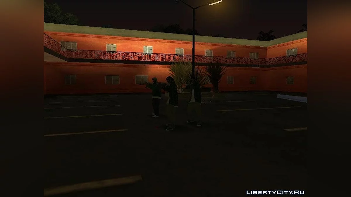 Перестрелка из миссии "воссоединение семей" / GTA San Andreas