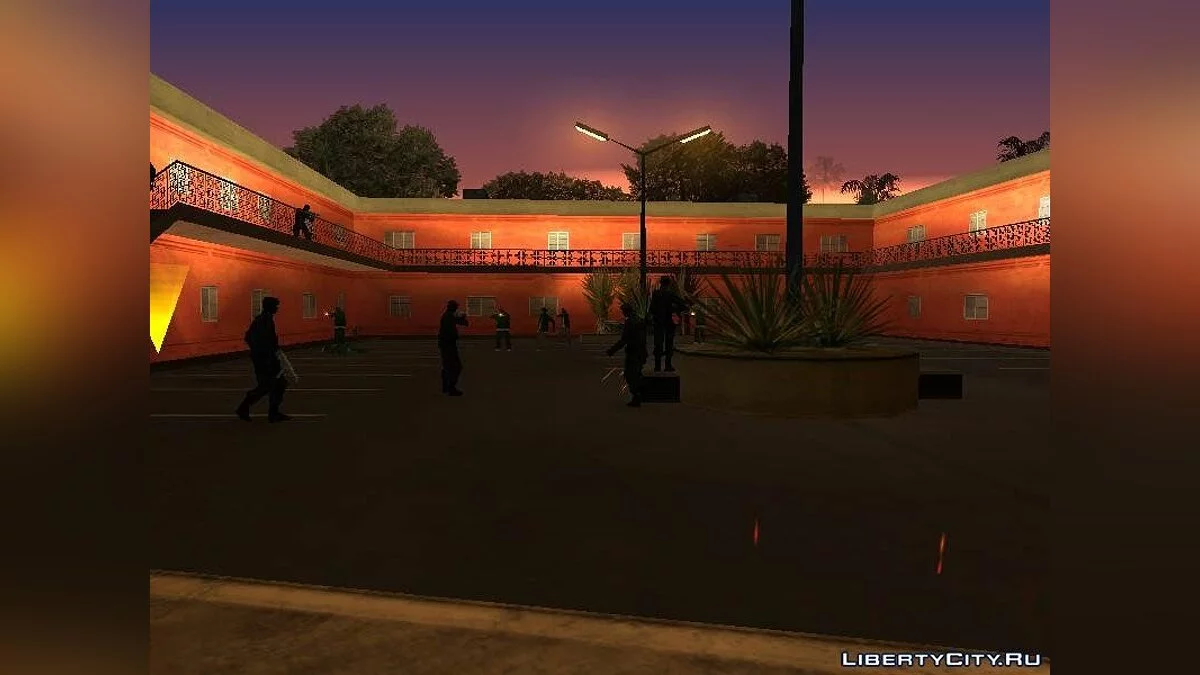 Перестрелка из миссии "воссоединение семей" / GTA San Andreas
