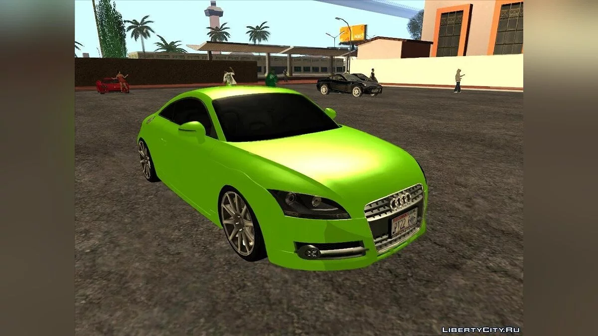 Вечеринка около железнодорожной станции / GTA San Andreas