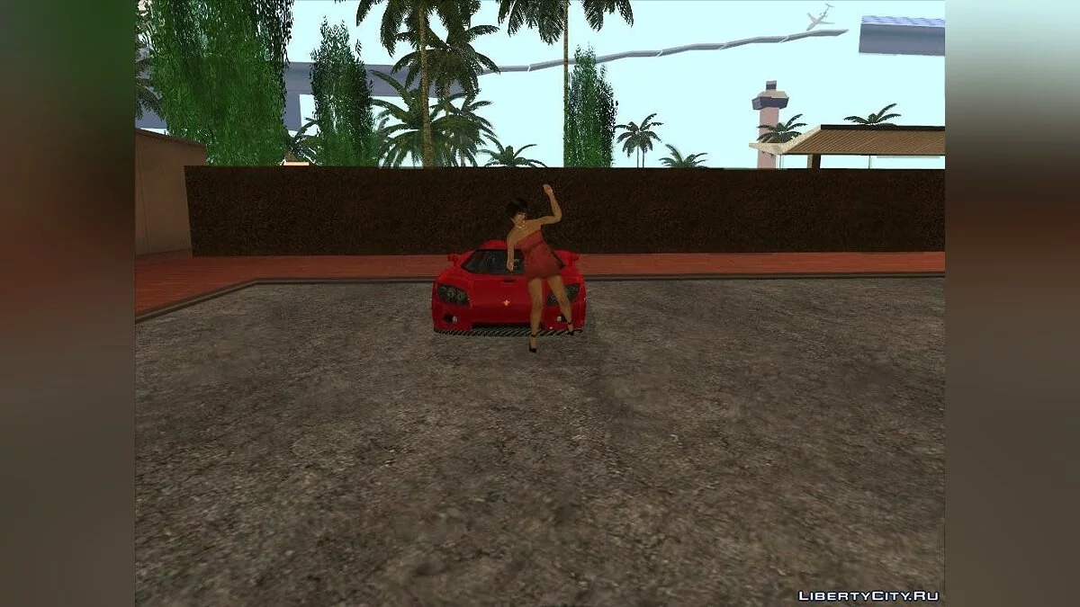 Вечеринка около железнодорожной станции / GTA San Andreas