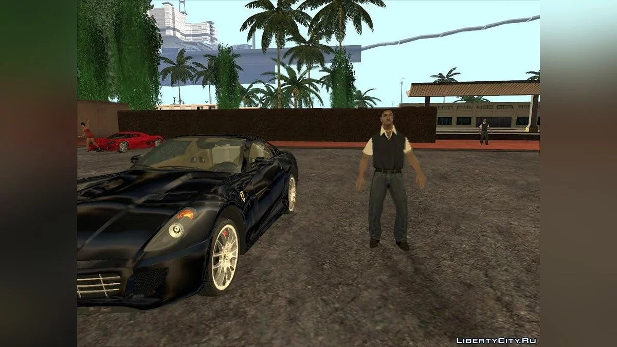 Вечеринка около железнодорожной станции / GTA San Andreas