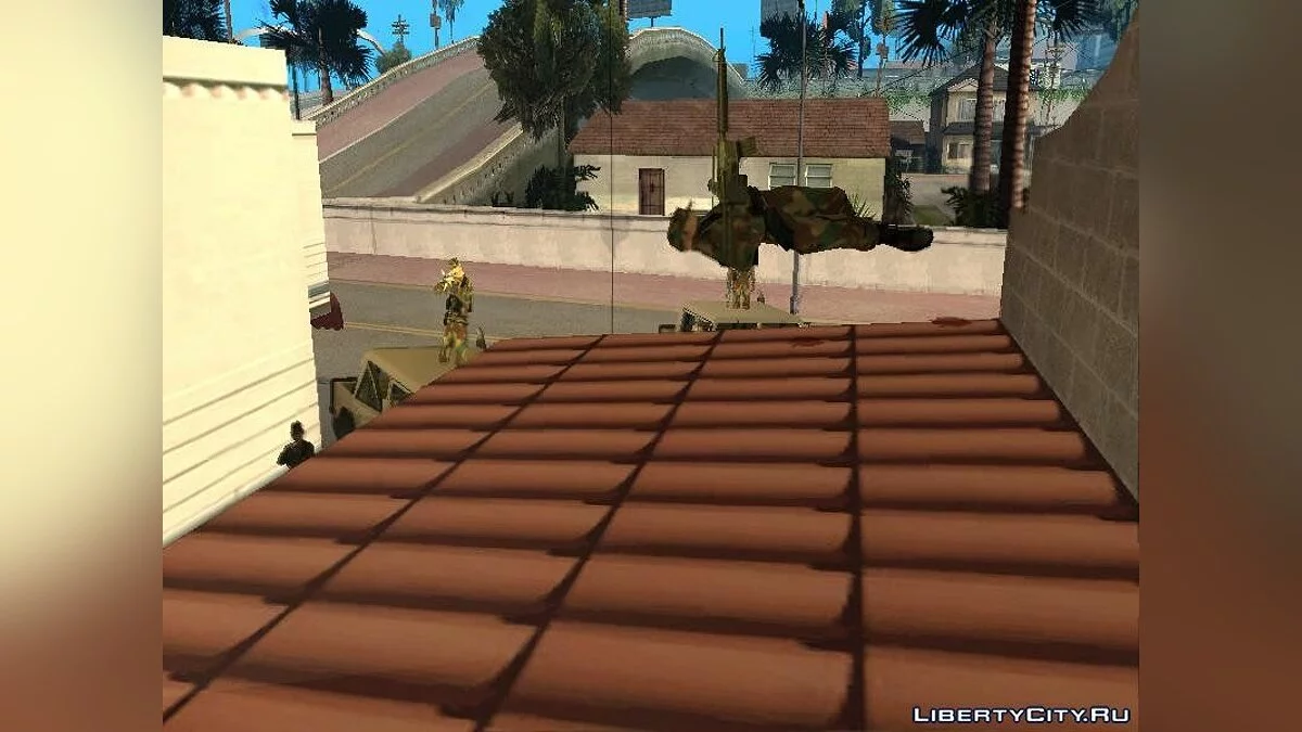 Военные VS CJ / GTA San Andreas