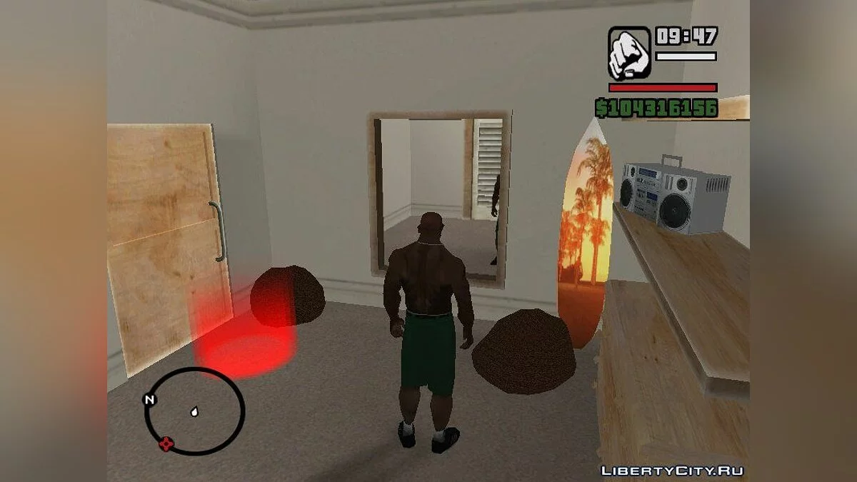Возможность снять номер в мотеле / GTA San Andreas
