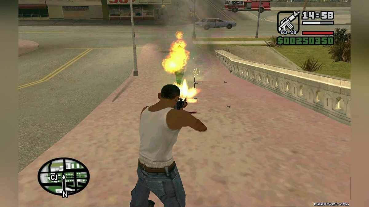 Зажигательные патроны / GTA San Andreas