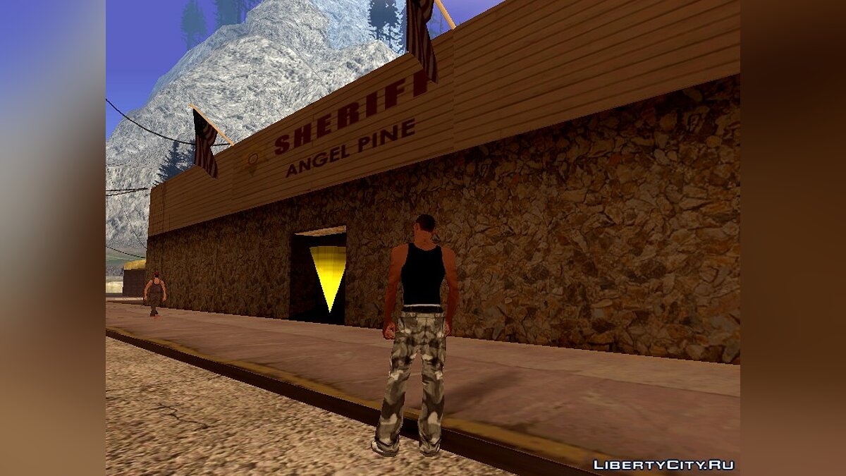 Скачать Angel Pine Police Departament interior для GTA San Andreas