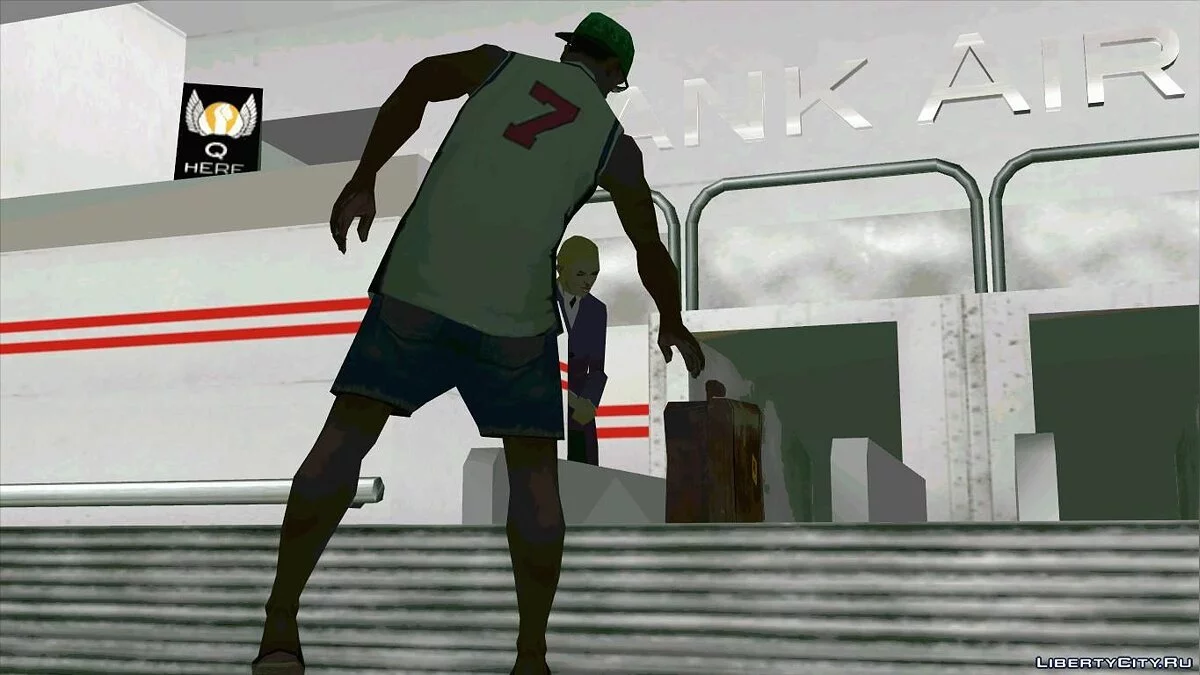 CJ одет по-летнему (для конкурса \"Гамазавр\") / GTA San Andreas