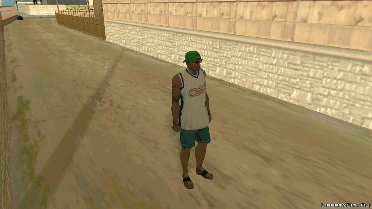 CJ одет по-летнему (для конкурса \"Гамазавр\") / GTA San Andreas