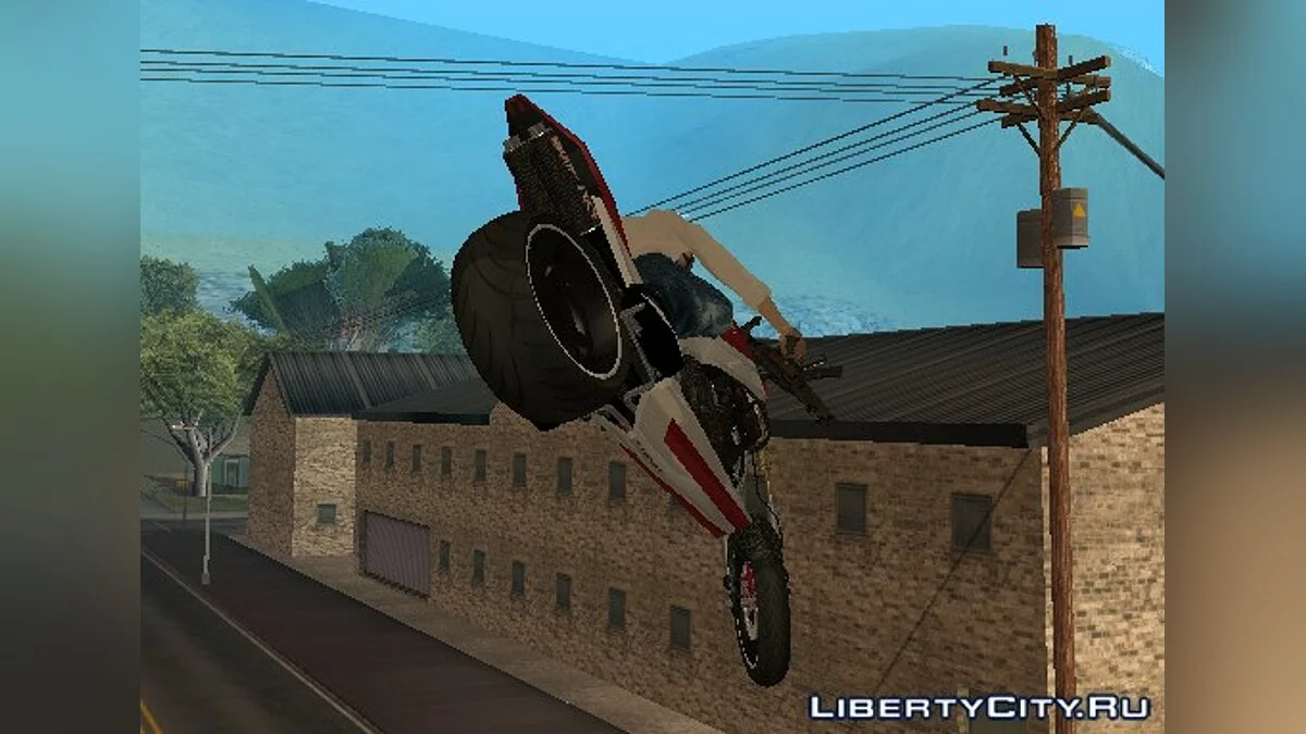 CLEO скрипт \"Прыжок на мотоцикле\" / GTA San Andreas