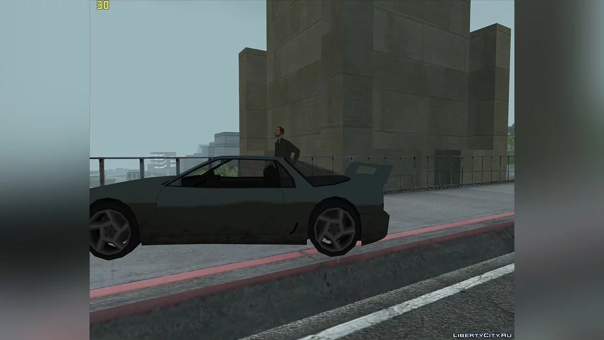 ГАИшник на мосту Гант v3 / GTA San Andreas