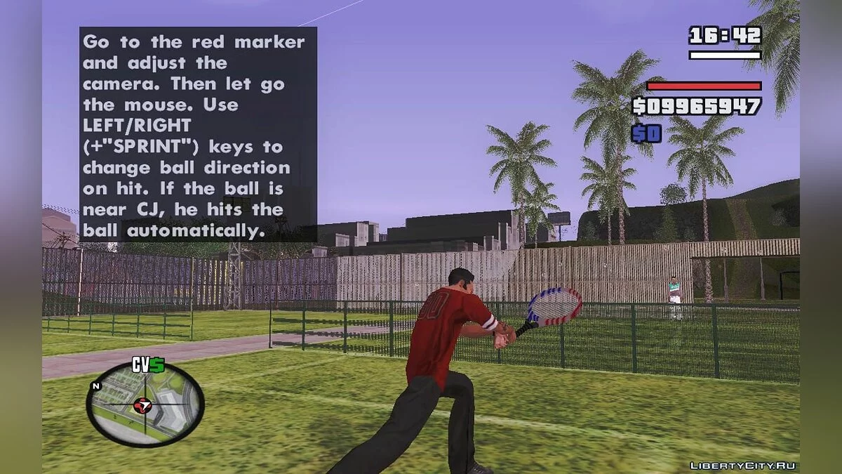 San Andreas Tennis / GTA San Andreas