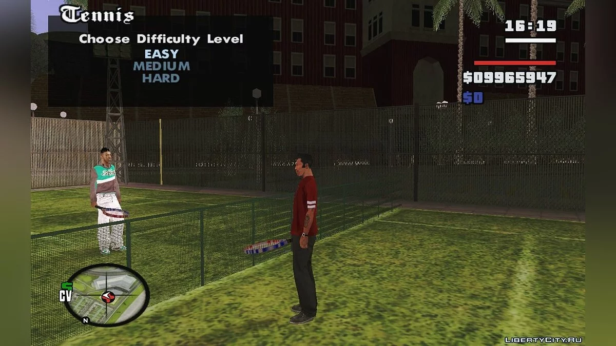 San Andreas Tennis / GTA San Andreas