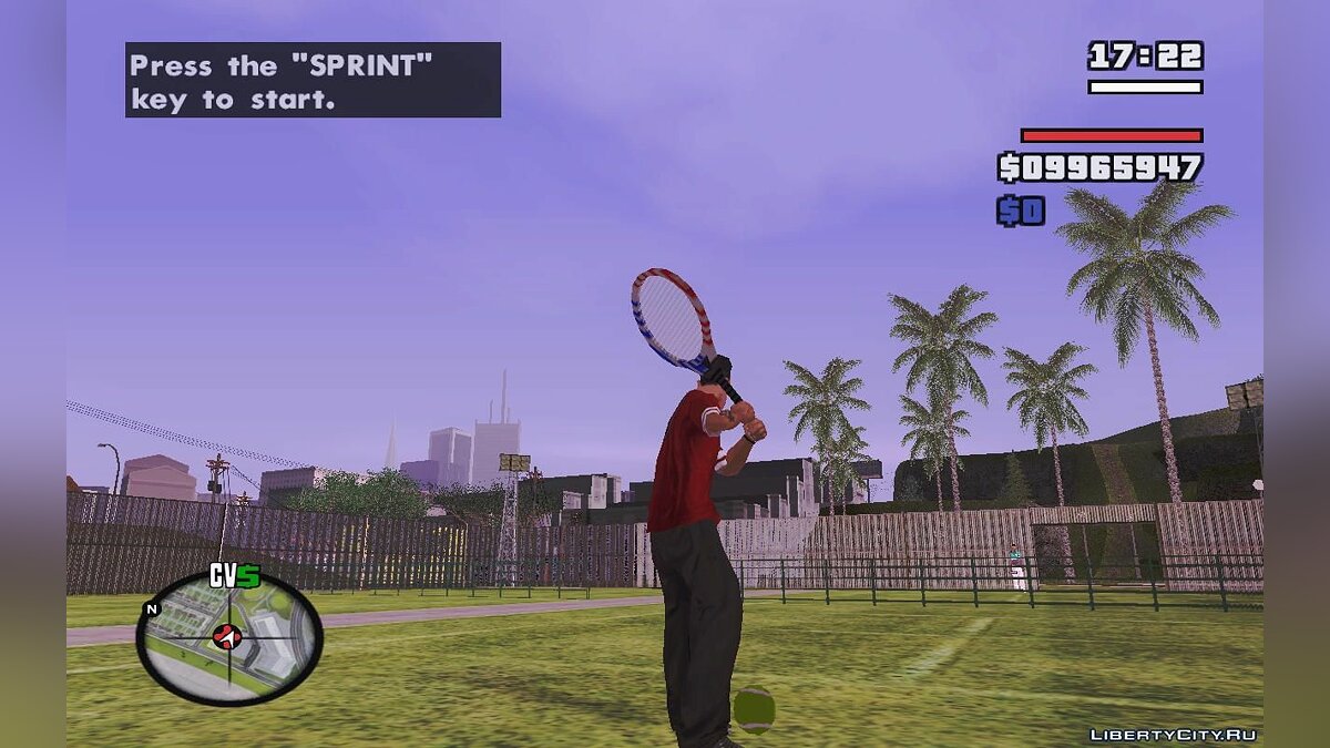 Скачать San Andreas Tennis для GTA San Andreas