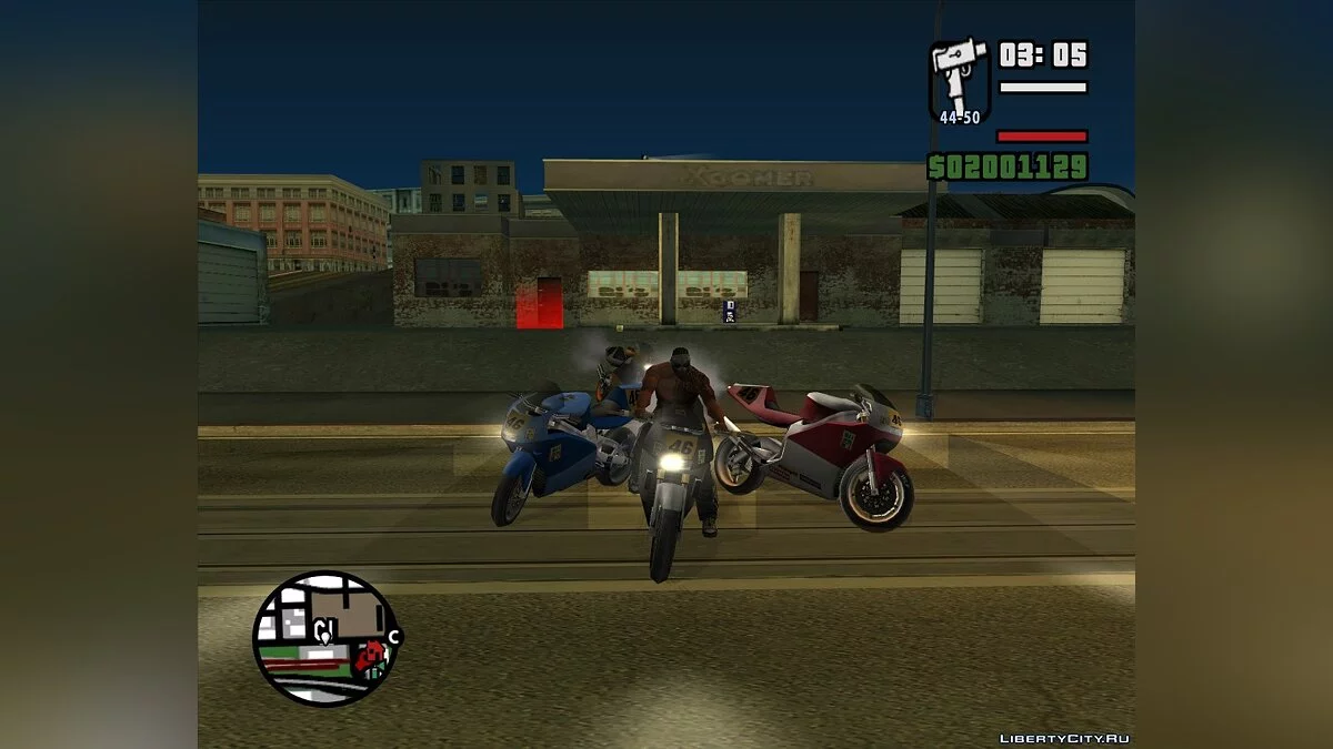 Спавн NRG500 / GTA San Andreas